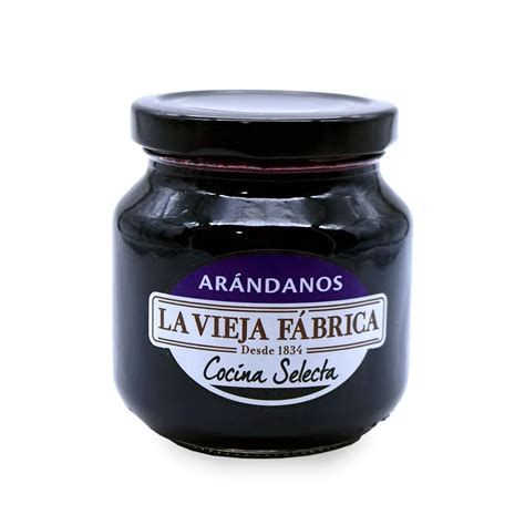 La Vieja Fábrica Mermelada de Arándanos 280gr Andalubox