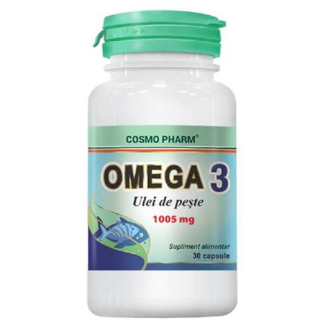 Omega Ulei De Peste Mg Cps Moi Remedia Naturisti Ro