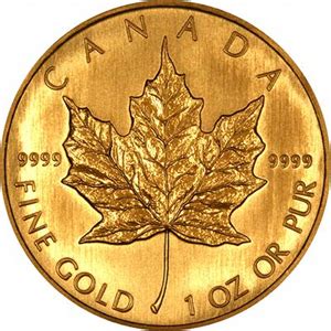 Westminster Mint: Canadian Maple Leaf Gold Coin