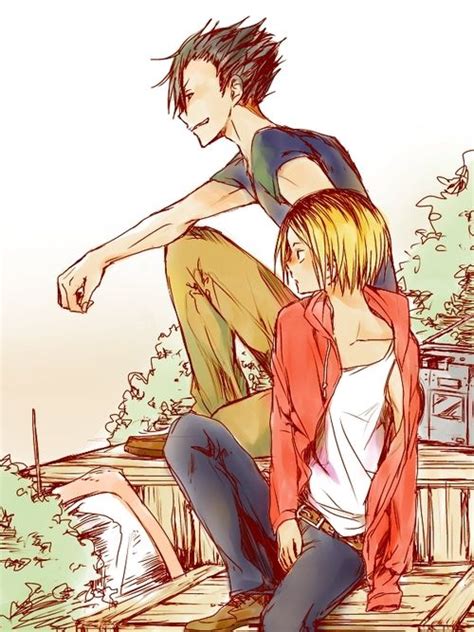 Haikyuu Tetsurou Kuroo X Kenma Kozume Kuroken Mangas Gays