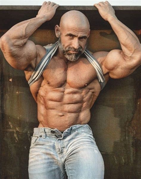 Men S Muscle Hairy Men Muscle Fitness Senior Bodybuilders Handsome