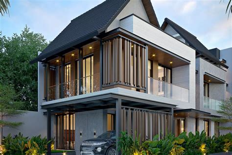 Denah Rumah Minimalis 2 Lantai Hook