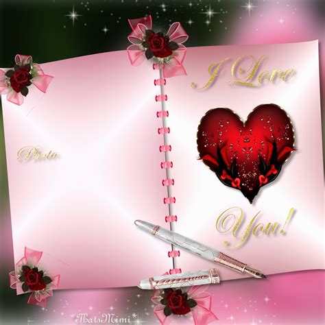 Thatsmimi S I Love You Frames March Love Card Love