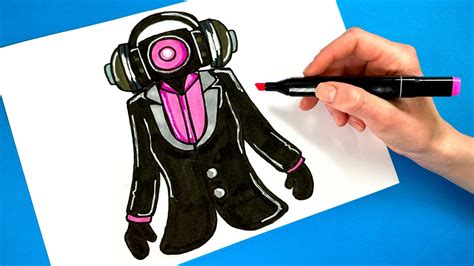 How To Draw Titan Speaker Woman From Skibidi Toilet Arts And Paper Crafts For Fans Youtube