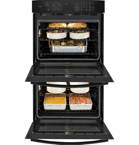 Best Buy Ge Profile Series 30 Built In Double Electric Convection Wall Oven Pt7550dfbb