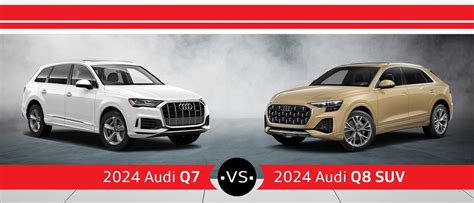 2024 Audi Q7 vs. Q8 SUV Comparison | Differences & Similarities