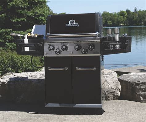 Barbecue A Gas Regal Nero Broil King Sdm Tendaggi