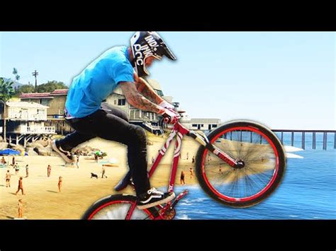 Bangin Gta Bmx Stunt Montage Gta V Stunts Youtube