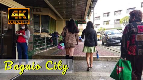 Baguio City Virtual Walking Mabini St And Session Road Youtube