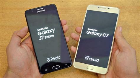 Samsung Galaxy J7 Prime Vs Galaxy C7 Speed Test 4k Youtube