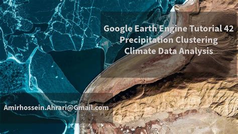 Google Earth Engine Tutorial 42 Precipitation Spatial Clustering YouTube