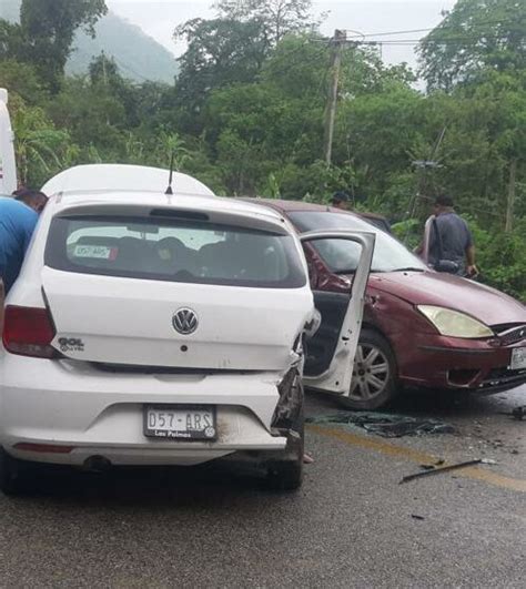 Choque Entre Autos Deja Dos Lesionados El Querreque News