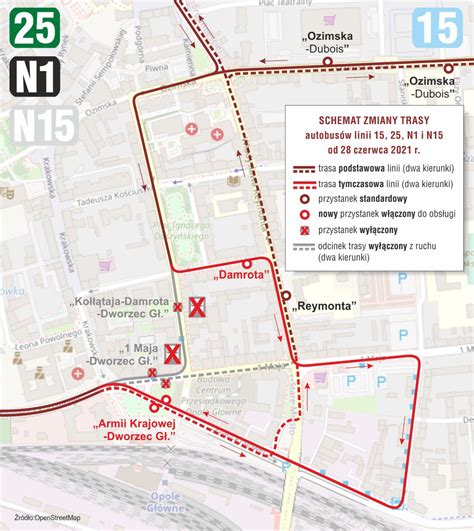 Od Czerwca Zmiana Trasy Linii W Rejonie Dworca G Portal Obs Ugi