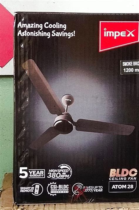 Superfan Blades Impex Bldc Atom Ceiling Fan Star Rating Mm