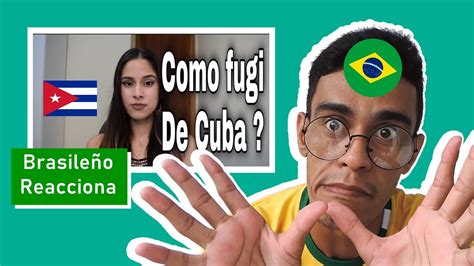 REACT Como Consegui Sair De Cuba FOI UMA LOUCURA YouTube