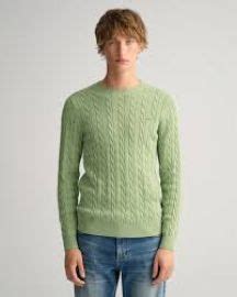 Wornontv Rauls Green Cable Knit Sweater On Elite Alex Pastrana