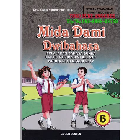 Jual Buku Bahasa Sunda Mida Dami Kelas 6 SD Shopee Indonesia