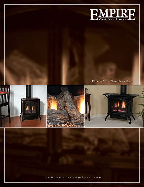 Empire Gas Stove Brochure - Spa Doctor