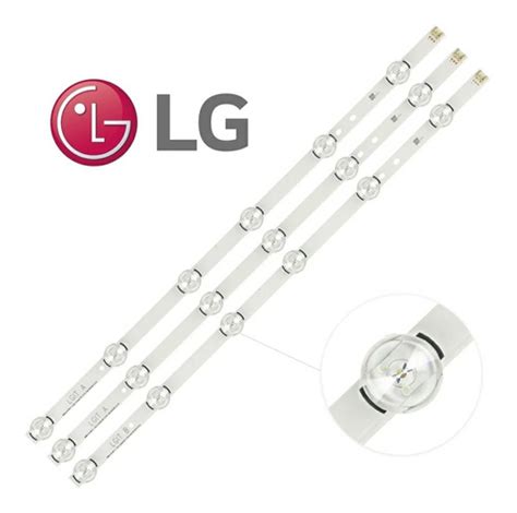 Tiras Led Para Tv Lg Pulgadas Env O Gratis