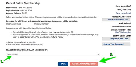 how to cancel aaa car insurance