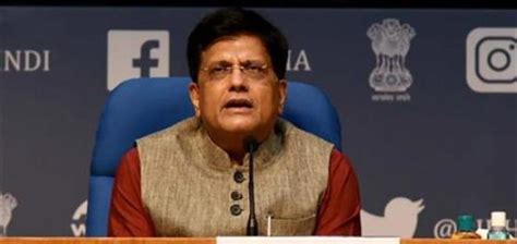 Piyush Goyal gets additional charge of the Ministry of Consumer Affairs ...