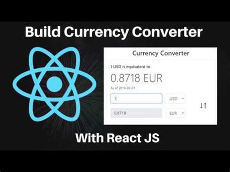 Build A Real Time Currency Converter With React JS YouTube