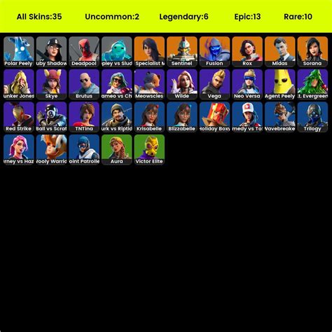 Full Access [pc Xbox] 35 Skins Neo Versa Gold Midas Point