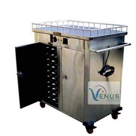 Stainless Steel Electric Hot Food Serving Trolley At Rs 35000 In Lucknow