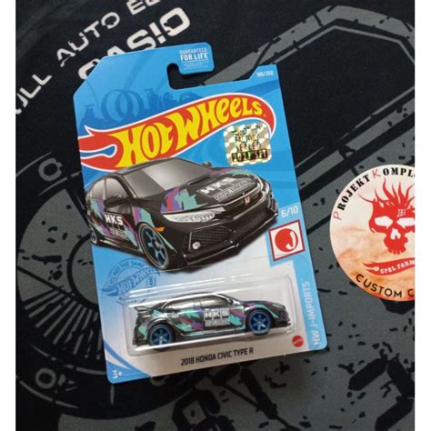 HOT WHEELS STH 2018 HONDA CIVIC TYPE R FK8 Shopee Malaysia
