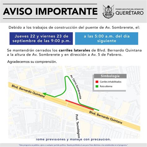 Ssalud Queretaro On Twitter Rt Gobqro ⚠️ ¡aviso Importante Este