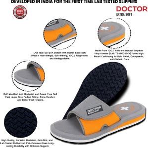 Doctor Extra Soft Men Men S House Slipper Ortho Care Orthopaedic