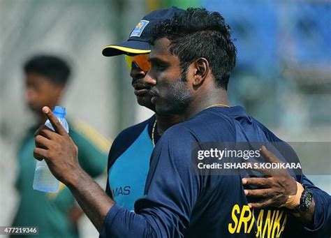 Sri Lanka cricket team captain Angelo Mathews and bowling coach... News ...