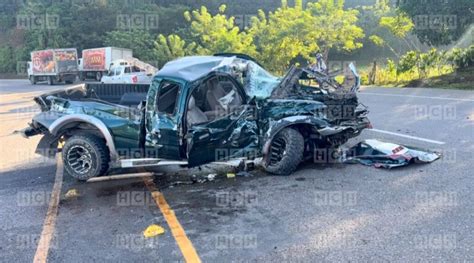 Macanazo Brutal Choque En La Ca Yojoa Deja Tres Personas Heridas