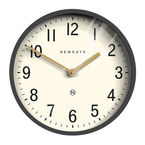 Buy Newgate Clocks Master Edwards Wall Clock Blizzard Gray Amara