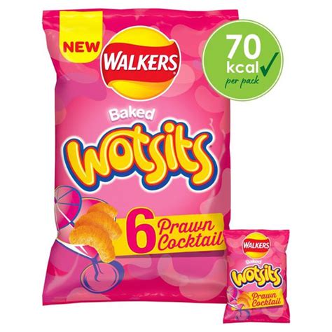 Wotsits Prawn Cocktail 6 Pack | Bite Sized