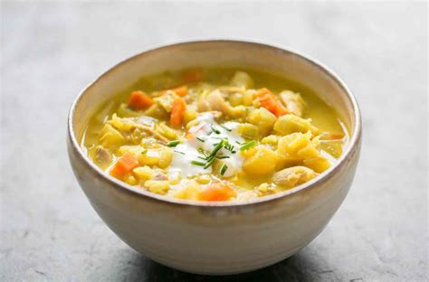 Curried Turkey Soup With Leftover Turkey Recipe