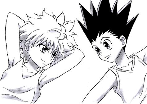 Gon And Killua Hunter X Hunter By Carolinachaves On Deviantart