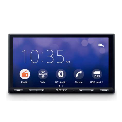 Sony XAV AX5500 6 95 Double Din Car Media Receiver Apple CarPlay