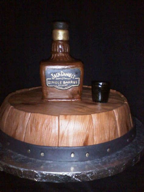 Jack Daniels Whisky Barrel Cake