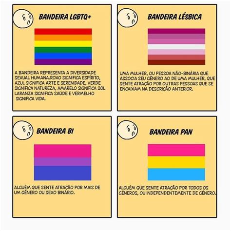 6° Quadro Explicando As Orientações Sexuais Gay Lésbica Bissexual E