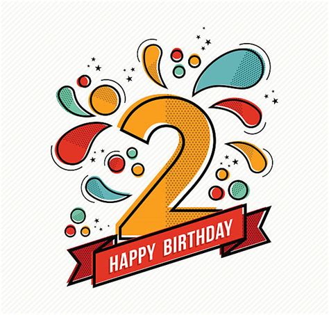 Number 2 Birthday Clipart