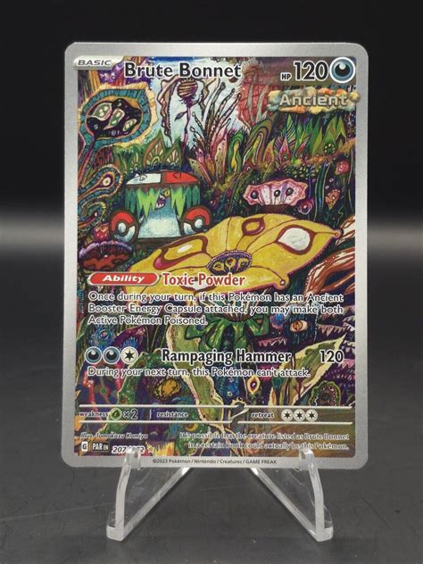 Pok Mon Tcg Brute Bonnet Paradox Rift Holo Illustration Rare Nm