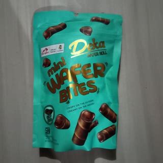 Jual Deka Wafer Roll Mini Wafer Bites Choco Choco Durian Ube G