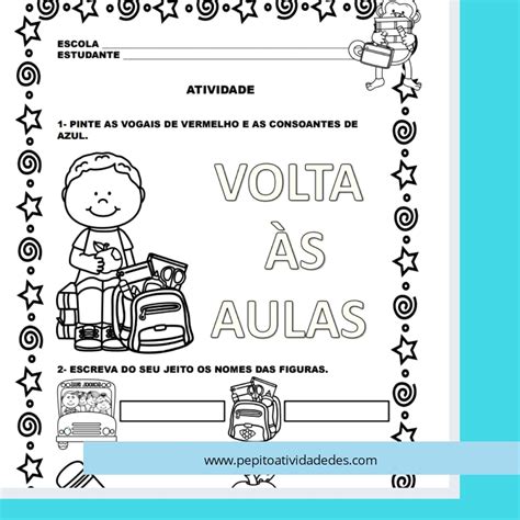 Volta As Aulas Atividades Image To U