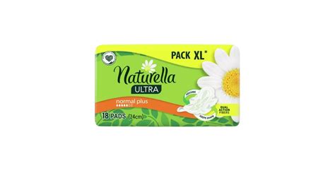 Naturella Ultra Normal Plus Duo podpaski ze skrzydełkami 18 sztuk