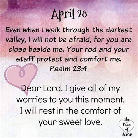 Bible Verse For April 2024 Dacie Dorothy