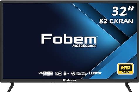 Fobem MS32EC2000 HD 32 82 Ekran Uydu Alıcılı LED TV Fiyatları