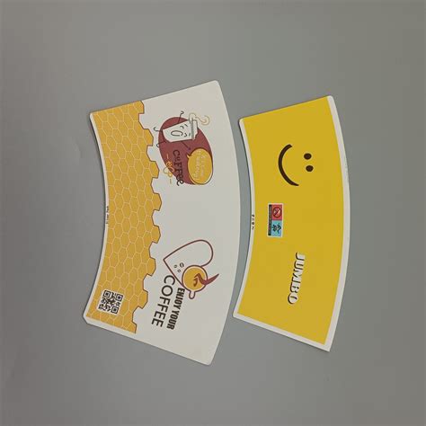 Custom Printed Pe Coated Paper Cup Fan For Beverages Cup Paper Cup