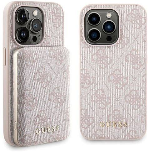 Guess Oryginalne Etui Iphone Pro Hardcase Powerbank Magsafe G Metal