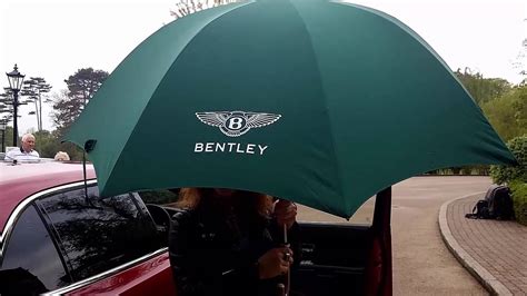 How Big Is A Bentley Car Umbrella Youtube